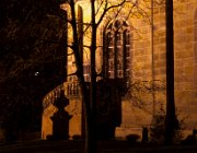 Kerk Bad Bentheim  (c) Henk Melenhorst : Bad Bentheim, NCN, Nikon Club Nederland, avond, avondfotografie, nightphotography, kerk, church