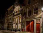 Mensstraat  (c) Henk Melenhorst : Deventer, avondfotografie, Mensstraat