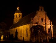 Kerk - 1696, Bad Bentheim (Dld)  (c) Henk Melenhorst : Bad Bentheim, NCN, Nikon Club Nederland, avond, avondfotografie, nightphotography, kerk, church