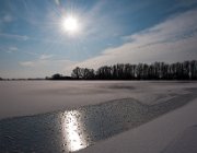 Uiterwaarden, Olst  (c) Henk Melenhorst : sneeuw, winter, uiterwaarden